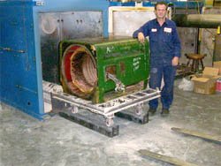 Electric Motor Burn Off