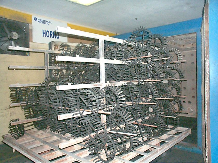 Specialty Racks Processed Through the ACE RT Burn Off Oven