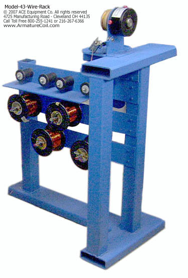multi reel wire rack