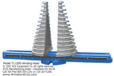 single phase winding head