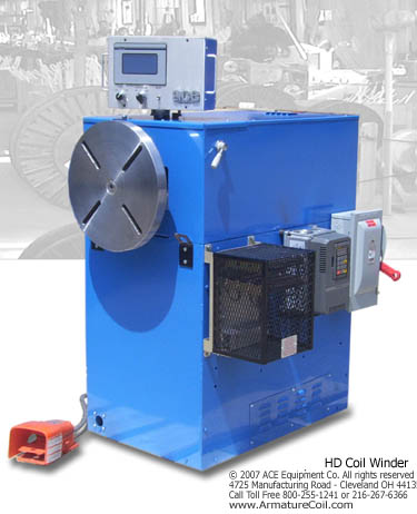 Model HD - GL 300B - Heavy Duty Coil Winder