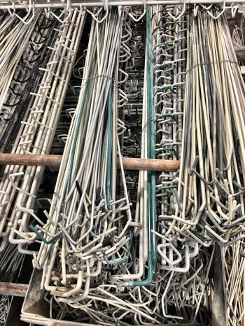 Paint and Powder Coating Racks Cleaning from ACE Equipment