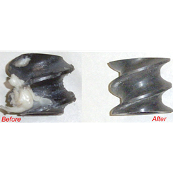 Grease Parts Before and After