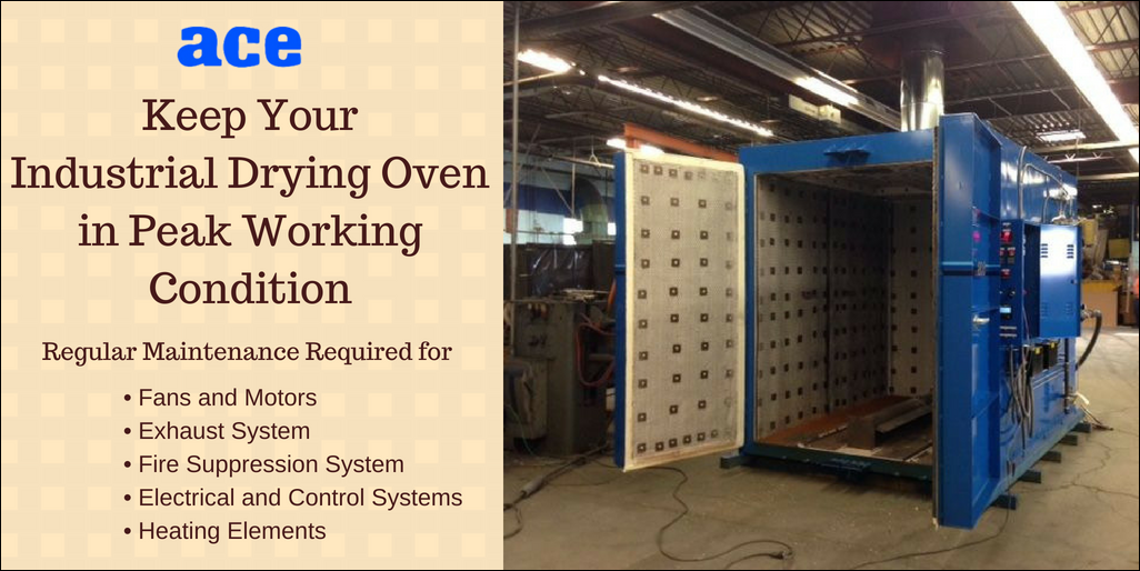 Industrial on sale oven controls